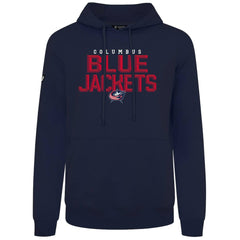 NHL Columbus Blue Jackets Levelwear Podium Carve Pullover Hoodie - Navy