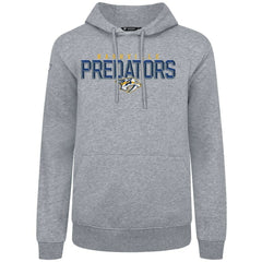 NHL Nashville Predators Levelwear Podium Carve Pullover Hoodie - Gray