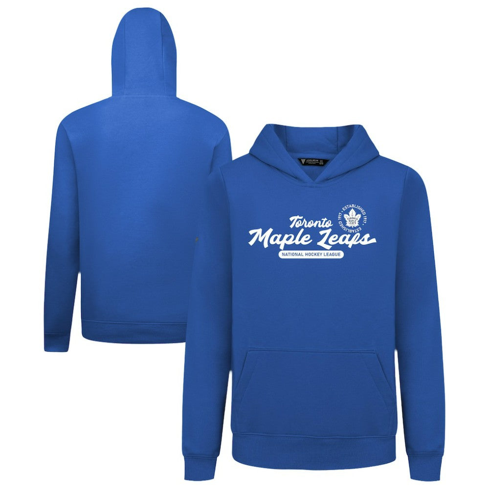 NHL Toronto Maple Leafs Levelwear Youth Podium Monument Pullover Hoodie - Royal
