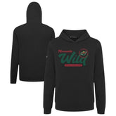 NHL Minnesota Wild Levelwear Youth Podium Monument Pullover Hoodie - Black