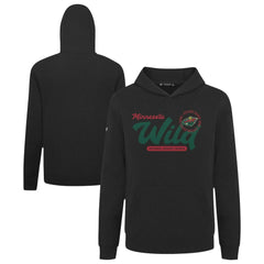 NHL Minnesota Wild Levelwear Youth Podium Monument Pullover Hoodie - Black