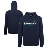 NHL Vancouver Canucks Levelwear Youth Podium Monument Pullover Hoodie - Navy