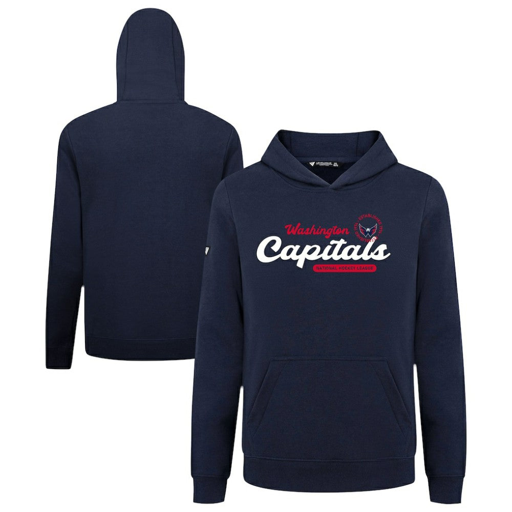 NHL Washington Capitals Levelwear Youth Podium Monument Pullover Hoodie - Navy