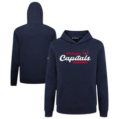 NHL Washington Capitals Levelwear Youth Podium Monument Pullover Hoodie - Navy