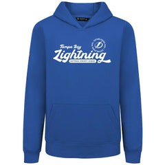 NHL Tampa Bay Lightning Levelwear Youth Podium Monument Pullover Hoodie - Royal