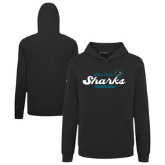 NHL San Jose Sharks Levelwear Youth Podium Monument Pullover Hoodie - Black