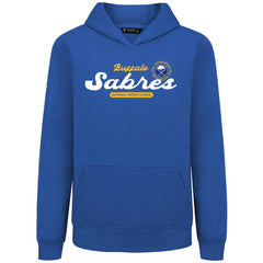 NHL Buffalo Sabres Levelwear Youth Podium Monument Pullover Hoodie - Royal