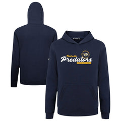 NHL Nashville Predators Levelwear Youth Podium Monument Pullover Hoodie - Navy