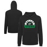 NHL Dallas Stars Levelwear Youth Podium Banner Arch Pullover Hoodie - Black