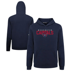 NHL Washington Capitals Levelwear Youth Podium Carve Pullover Hoodie - Navy