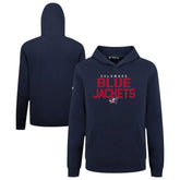 NHL Columbus Blue Jackets Levelwear Youth Podium Carve Pullover Hoodie - Navy