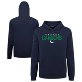 NHL Vancouver Canucks Levelwear Youth Podium Carve Pullover Hoodie - Navy