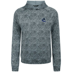 NHL Vancouver Canucks Levelwear Albatross Raglan Pullover Hoodie - Gray