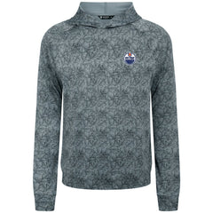 NHL Edmonton Oilers Levelwear Albatross Raglan Pullover Hoodie - Gray