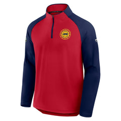 NHL Florida Panthers Fanatics 2026 NHL Winter Classic Authentic Pro Quarter-Zip - Bright Cardinal