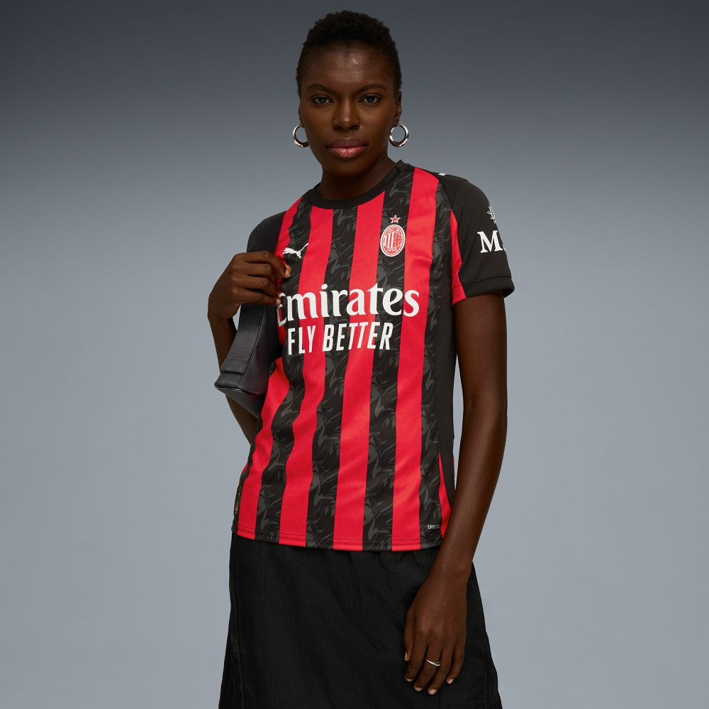 AC Milan Women's 2025/26 Home Replica Jersey Red