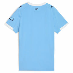 Manchester City Women's 2025/26 Home Replica Jersey Sky Blue