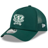 Athletics New Era 2026 Batting Practice Alternate Apex 9FORTY Adjustable Hat - Green Hats