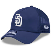 San Diego Padres New Era 2026 Batting Practice Alternate Apex 9FORTY Adjustable Hat - Navy Hats
