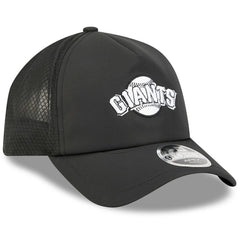 San Francisco Giants New Era 2026 Batting Practice Alternate Apex 9FORTY Adjustable Hat - Black Hats
