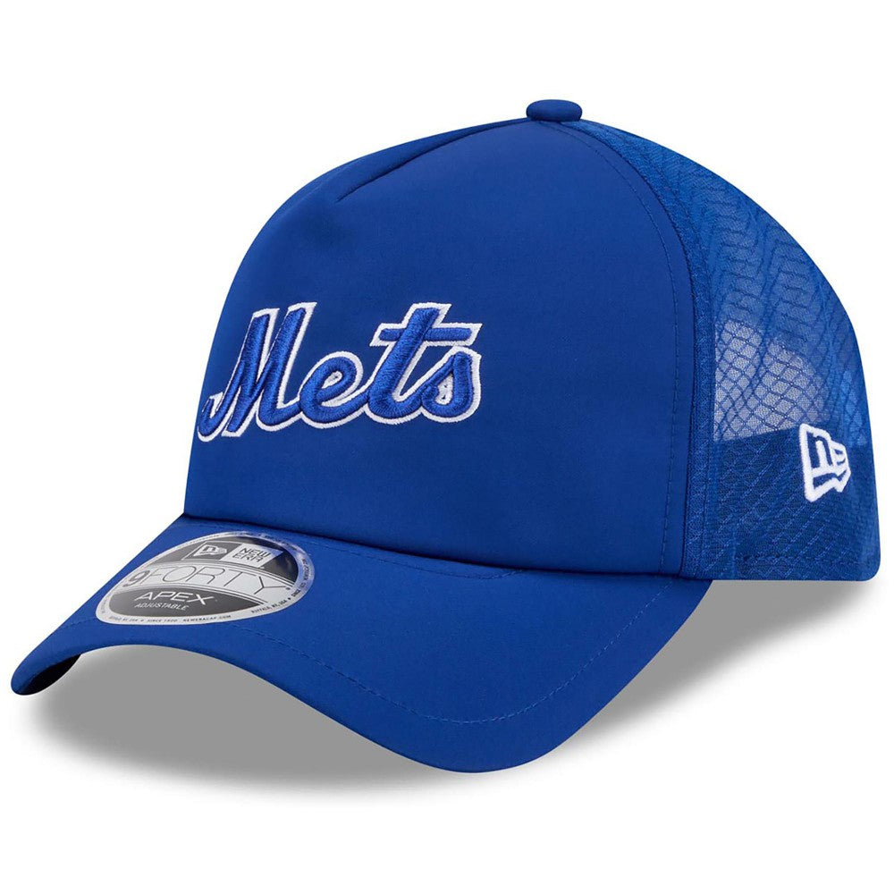New York Mets New Era 2026 Batting Practice Alternate Apex 9FORTY Adjustable Hat - Royal Hats