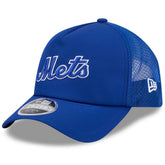 New York Mets New Era 2026 Batting Practice Alternate Apex 9FORTY Adjustable Hat - Royal Hats