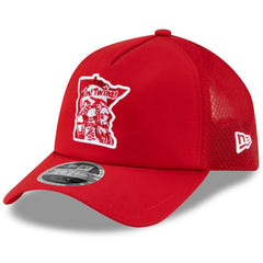 Minnesota Twins New Era 2026 Batting Practice Alternate Apex 9FORTY Adjustable Hat - Red Hats