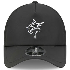 Miami Marlins New Era 2026 Batting Practice Alternate Apex 9FORTY Adjustable Hat - Black Hats