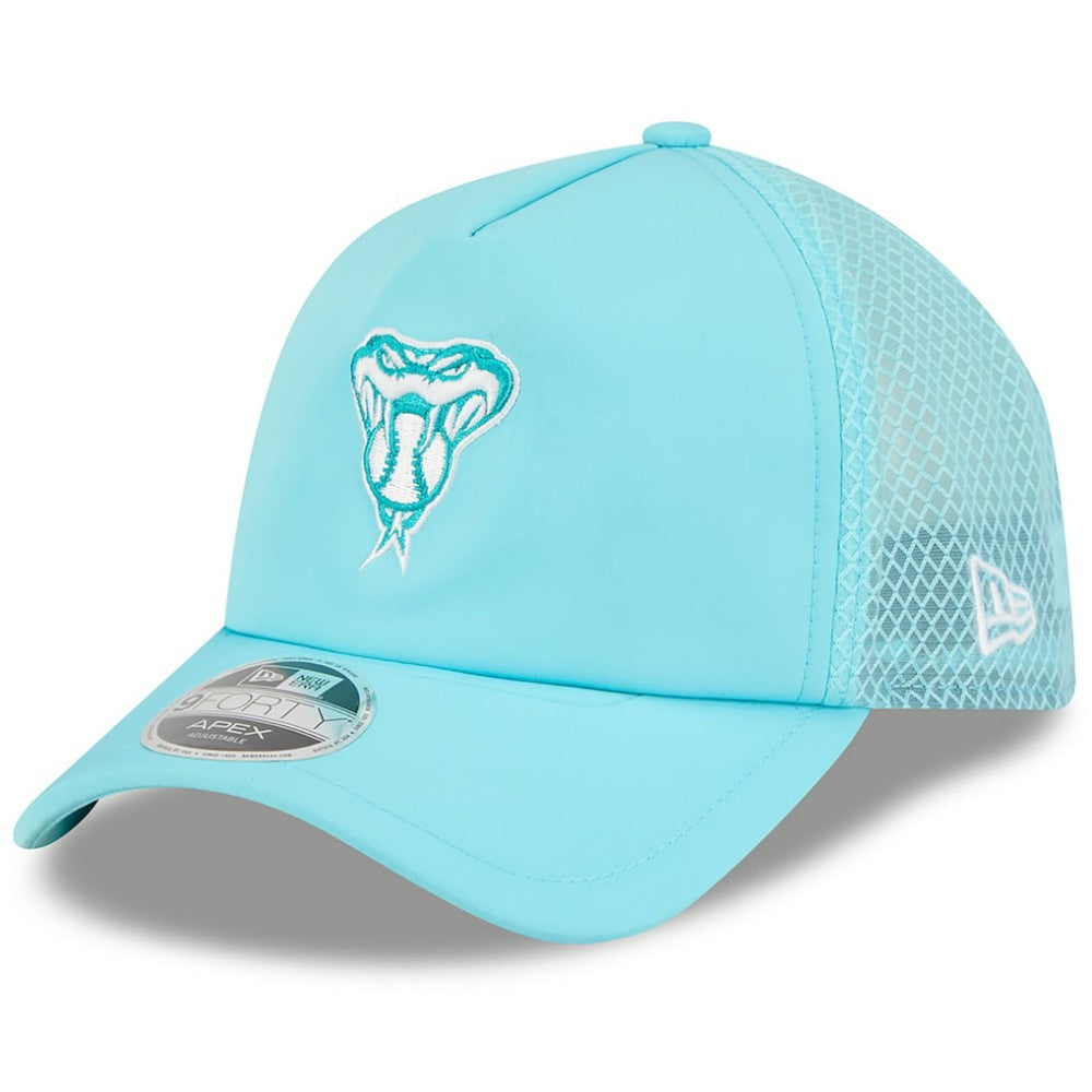 Arizona Diamondbacks New Era 2026 Batting Practice Alternate Apex 9FORTY Adjustable Hat - Teal Hats