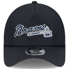 Atlanta Braves New Era 2026 Batting Practice Alternate Apex 9FORTY Adjustable Hat - Navy Hats