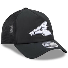 Chicago White Sox New Era 2026 Batting Practice Alternate Apex 9FORTY Adjustable Hat - Black Hats