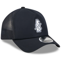 Chicago Cubs New Era 2026 Batting Practice Alternate Apex 9FORTY Adjustable Hat - Navy Hats