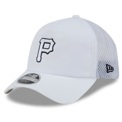 Pittsburgh Pirates New Era 2026 Batting Practice Apex 9FORTY Adjustable Trucker Hat - White Hats