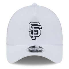 San Francisco Giants New Era 2026 Batting Practice Apex 9FORTY Adjustable Trucker Hat - White Hats