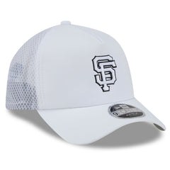San Francisco Giants New Era 2026 Batting Practice Apex 9FORTY Adjustable Trucker Hat - White Hats
