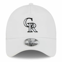 Colorado Rockies New Era 2026 Batting Practice Apex 9FORTY Adjustable Trucker Hat - White Hats