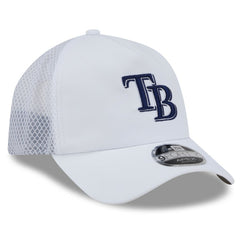 Tampa Bay Rays New Era 2026 Batting Practice Apex 9FORTY Adjustable Trucker Hat - White Hats