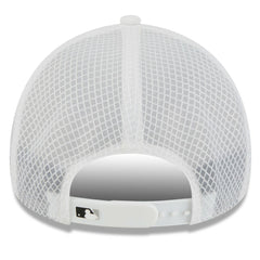 Chicago White Sox New Era 2026 Batting Practice Apex 9FORTY Adjustable Trucker Hat - White Hats