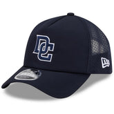 Washington Nationals New Era 2026 Batting Practice Apex 9FORTY Adjustable Trucker Hat - Navy Hats