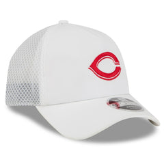 Cincinnati Reds New Era 2026 Batting Practice Apex 9FORTY Adjustable Trucker Hat - White Hats
