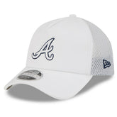Atlanta Braves New Era 2026 Batting Practice Apex 9FORTY Adjustable Trucker Hat - White Hats