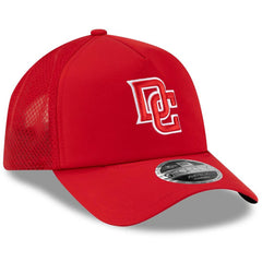 Washington Nationals New Era 2026 Batting Practice Apex 9FORTY Adjustable Trucker Hat - Red Hats