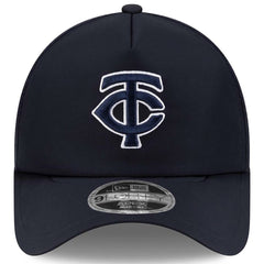 Minnesota Twins New Era 2026 Batting Practice Apex 9FORTY Adjustable Trucker Hat - Navy Hats