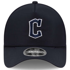 Cleveland Guardians New Era 2026 Batting Practice Apex 9FORTY Adjustable Trucker Hat - Navy Hats