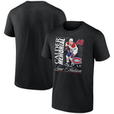 NHL Lane Hutson Montreal Canadiens 2025 Calder Memorial Trophy Winner T-Shirt - Black