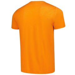 Cleveland Browns Homage Unisex Tri-Blend Dawg Pound XL Bone Collar T-Shirt Orange