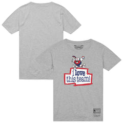 Denver Nuggets I Love This Team T-Shirt Heather Gray