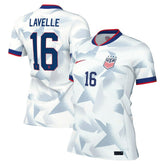 Rose Lavelle USWNT Women's 2025 Home Replica Player Jersey White