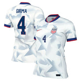 Naomi Girma USWNT Women's 2025 Home Replica Player Jersey White