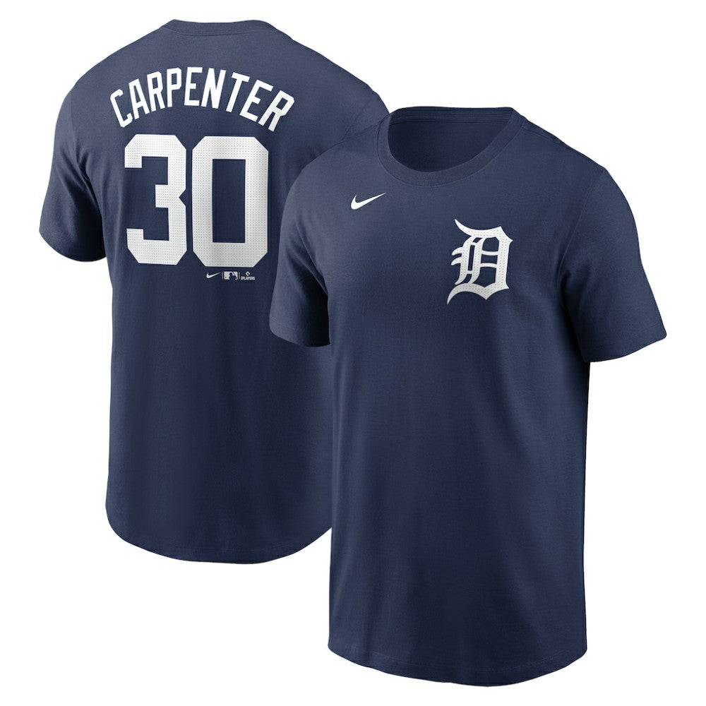 Kerry Carpenter Detroit Tigers Nike Fuse Name & Number T-Shirt - Navy T-shirts